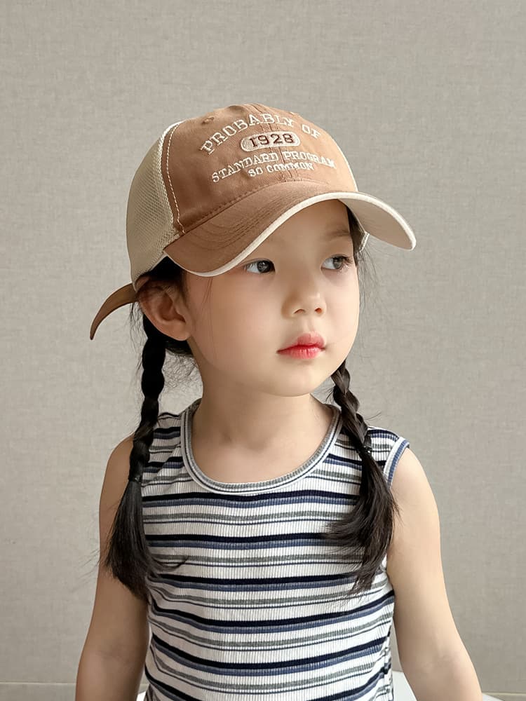 キッズ メッシュキャップ 刺繍入り｜軽量・通気性重視・サイズ調整可