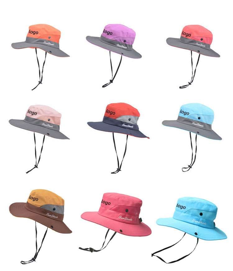 キッズ帽子  実用的で親子でお揃いにできる！ アウトドア日よけ帽子　SunShade