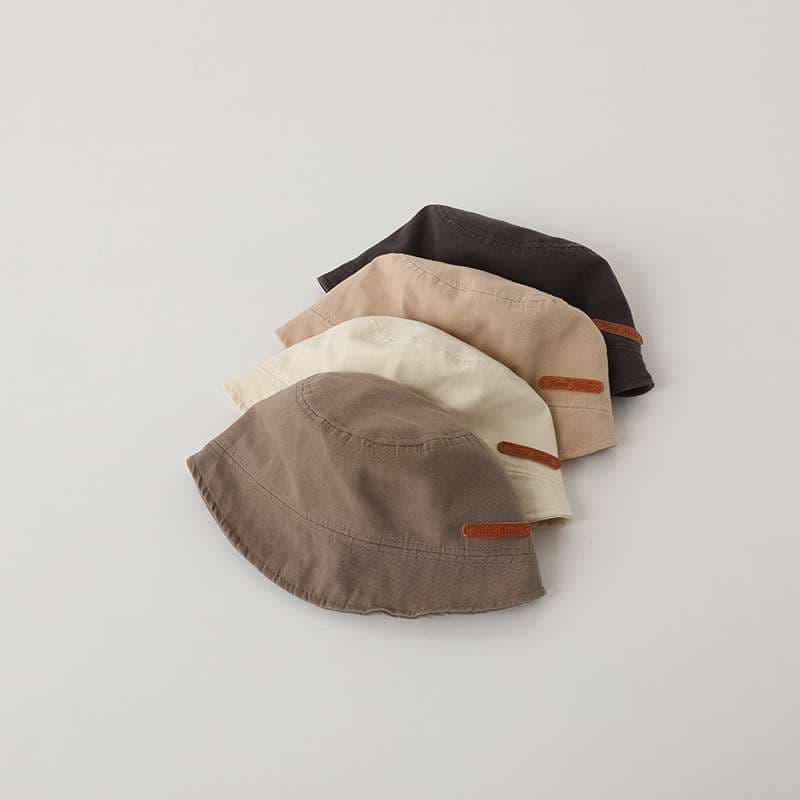 キッズ帽子 キッズ用ナチュラルバケットハット