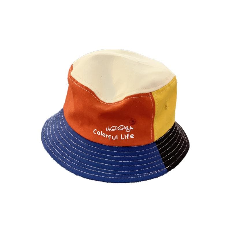 キッズ帽子  Colorful Life キッズバケットハット