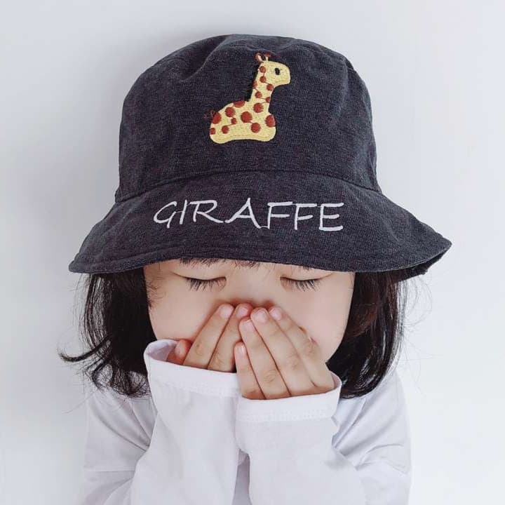 キッズ帽子  動物デザイン キッズバケットハット