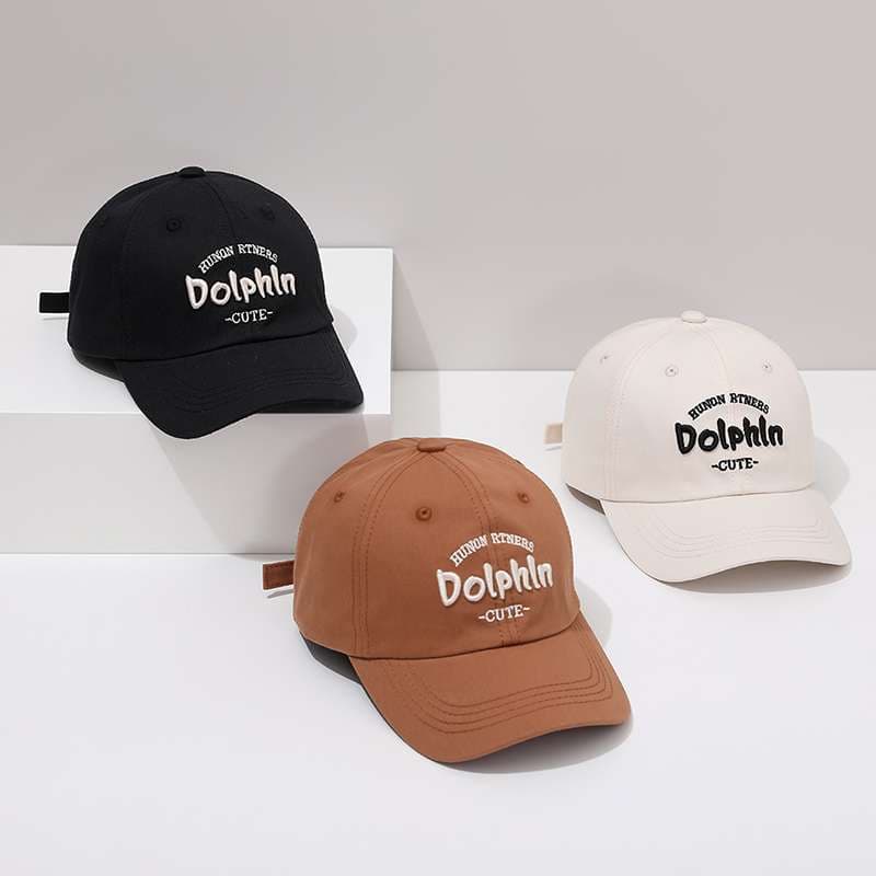 キッズ帽子 “Dolphin”で元気に！キッズスポーティキャップ｜サイズ調整可＆軽量設計