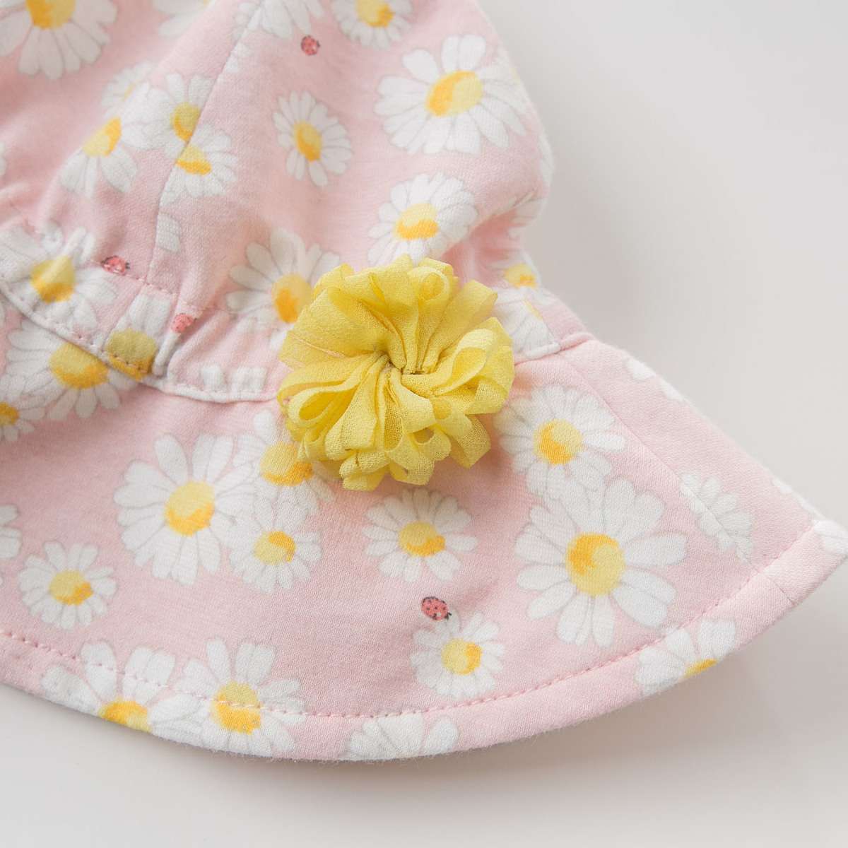 キッズ帽子  花柄キッズバケットハット