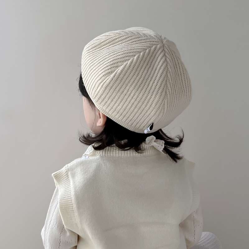 キッズ帽子  お子様用ニットベレー帽