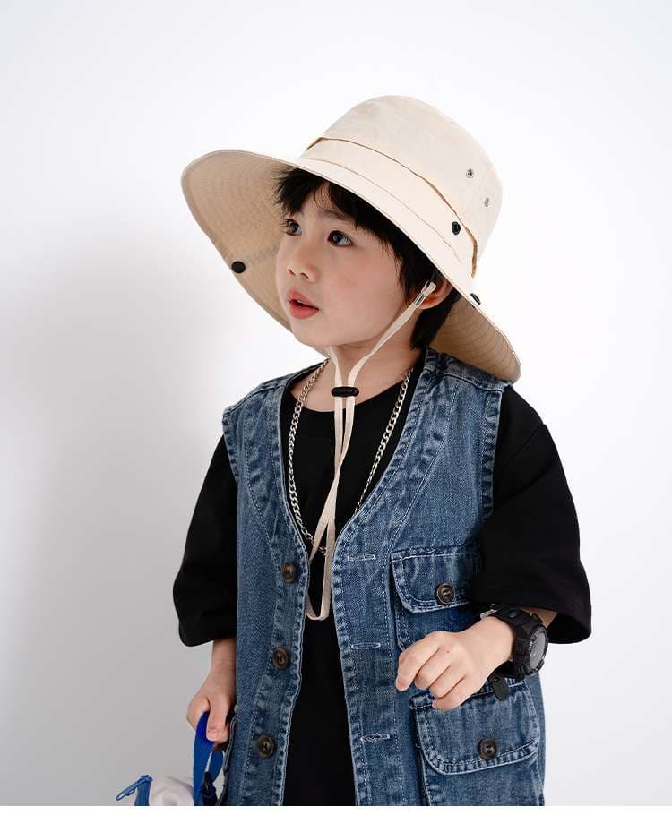 キッズ帽子 キッズ用アウトドア帽子