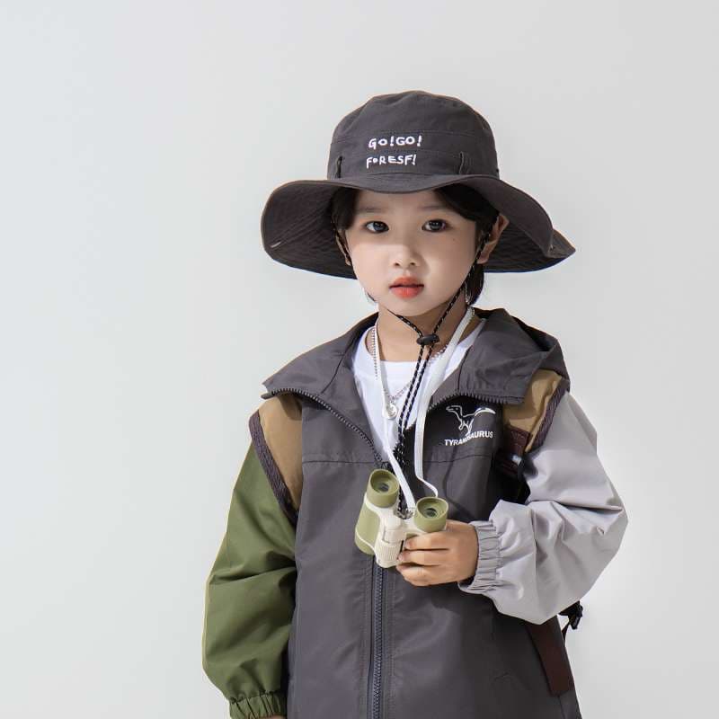 キッズ帽子  子供とアウトドアに行くならこの帽子が必須！ チアハット一押しのキッズアウトドアバケットハット