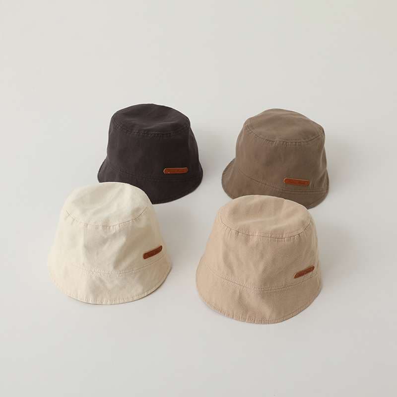 キッズ帽子 キッズ用ナチュラルバケットハット