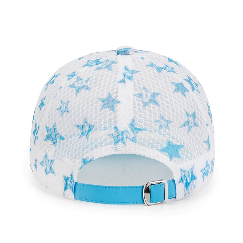 キッズ 帽子 星空メッシュ透明つばキッズキャップ｜夏用 通気性＆スタイリッシュ