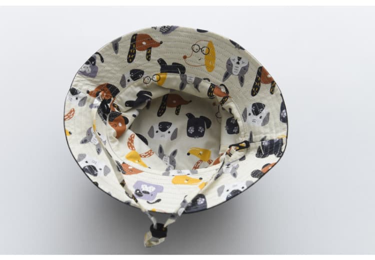 キッズ 帽子 夏用｜軽量両面バケットハット 通園・お出かけにぴったり【通気性＆日よけ対策】