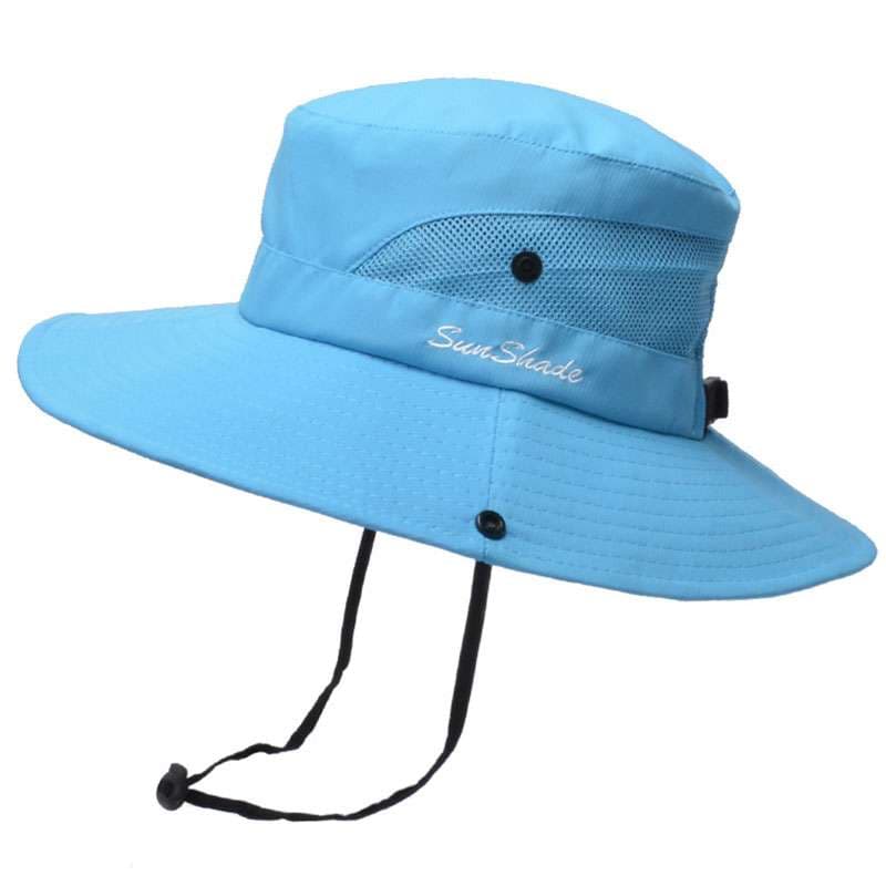 キッズ帽子  実用的で親子でお揃いにできる！ アウトドア日よけ帽子　SunShade