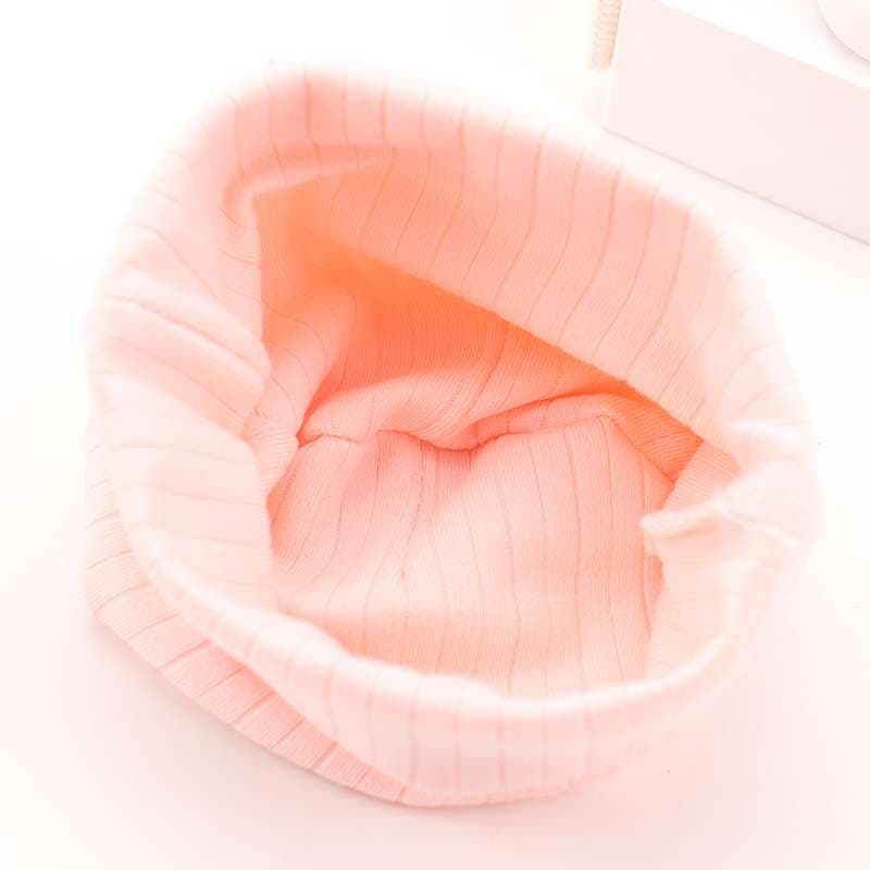 キッズ帽子 ハートモチーフ付きベビー帽子