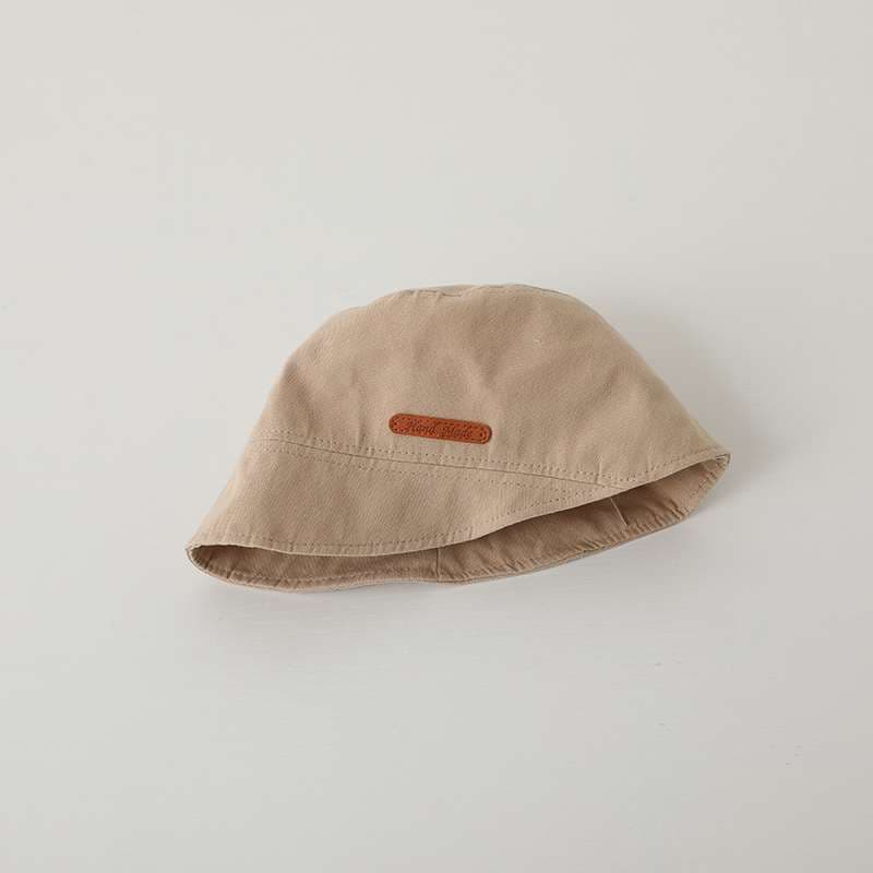 キッズ帽子 キッズ用ナチュラルバケットハット