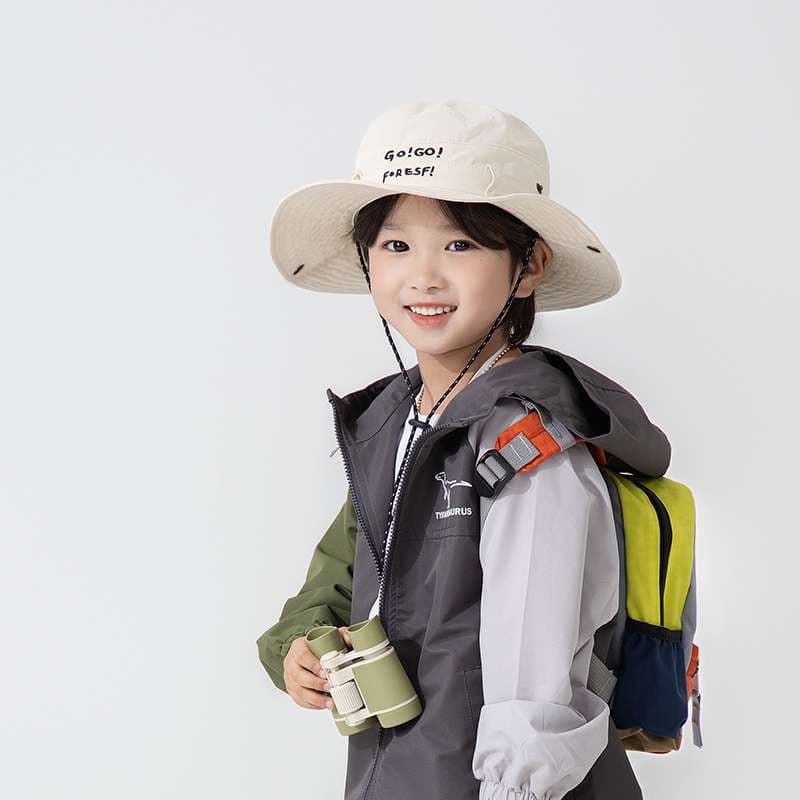 キッズ帽子  子供とアウトドアに行くならこの帽子が必須！ チアハット一押しのキッズアウトドアバケットハット