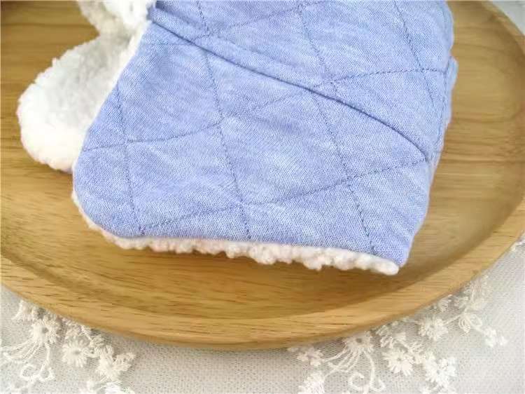 キッズ帽子 暖かふわふわ冬のキッズ耳あて帽子（フライトキャップ）