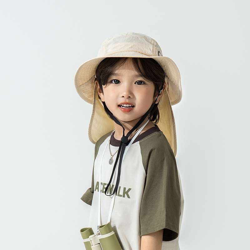 キッズ帽子  子供用アウトドア バケットハット