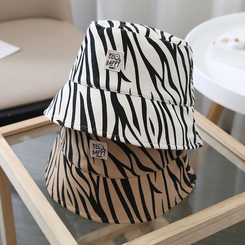 動物柄がおしゃれなキッズバケットハット