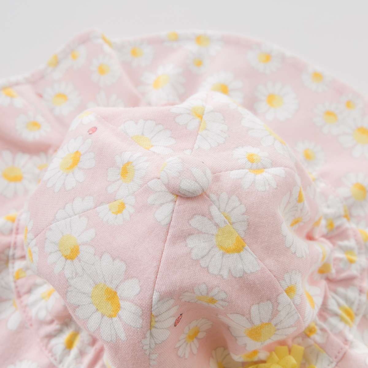 キッズ帽子  花柄キッズバケットハット