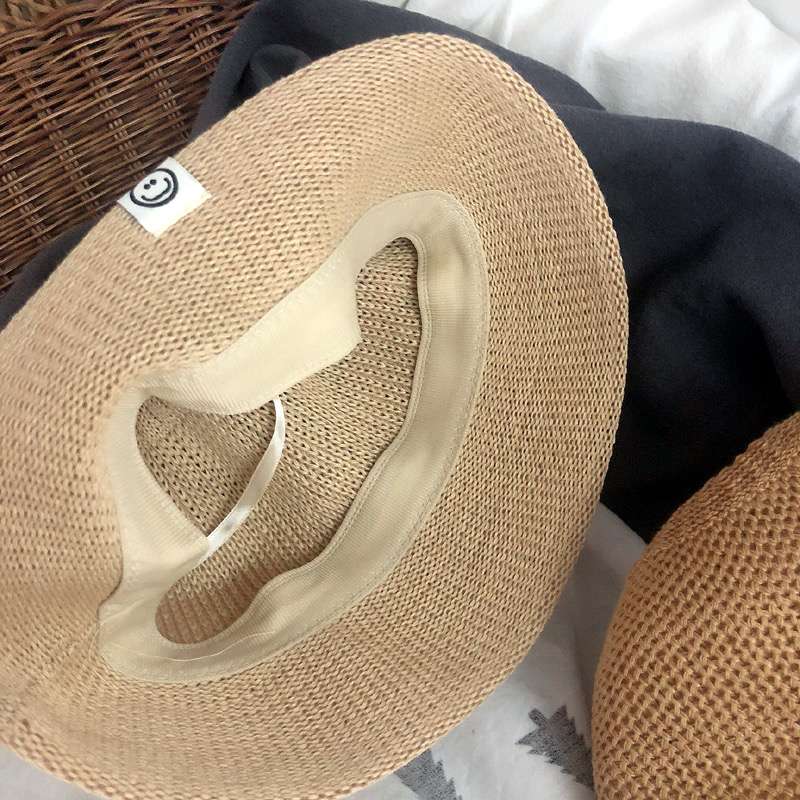キッズ帽子  キッズ用メッシュ編みバケットハット