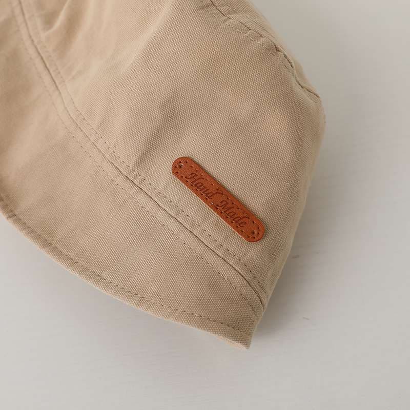 キッズ帽子 キッズ用ナチュラルバケットハット