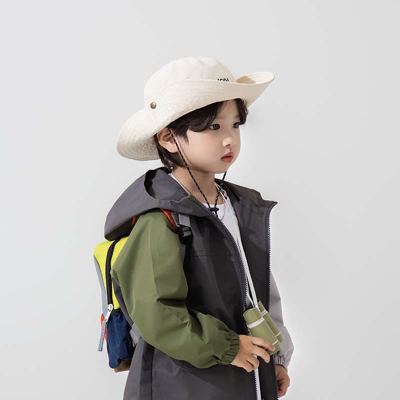 キッズ帽子  子供とアウトドアに行くならこの帽子が必須！ チアハット一押しのキッズアウトドアバケットハット