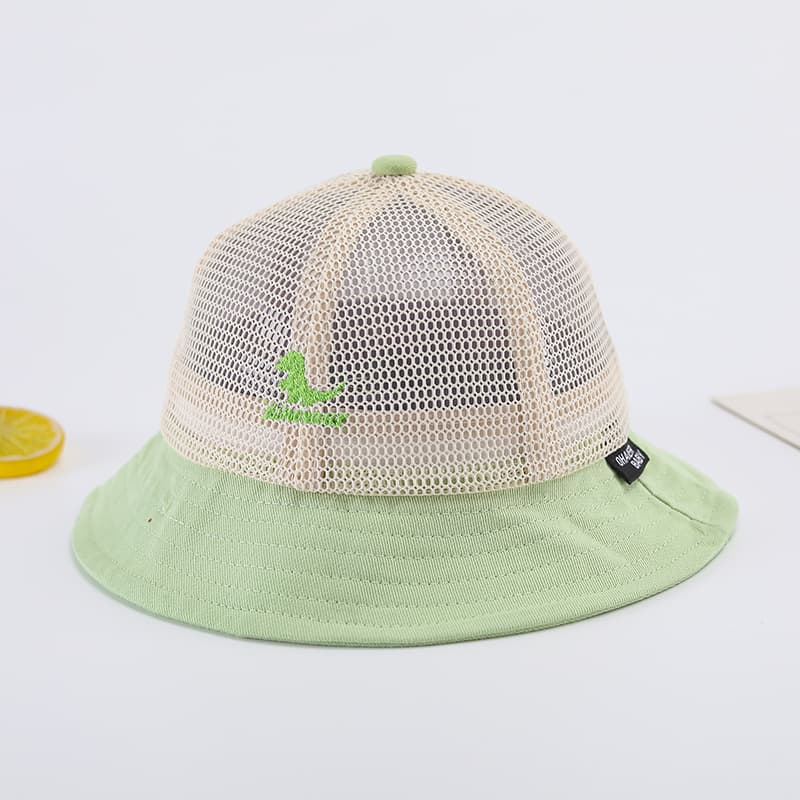 キッズ帽子 赤ちゃん用メッシュバケットハット 通気性抜群