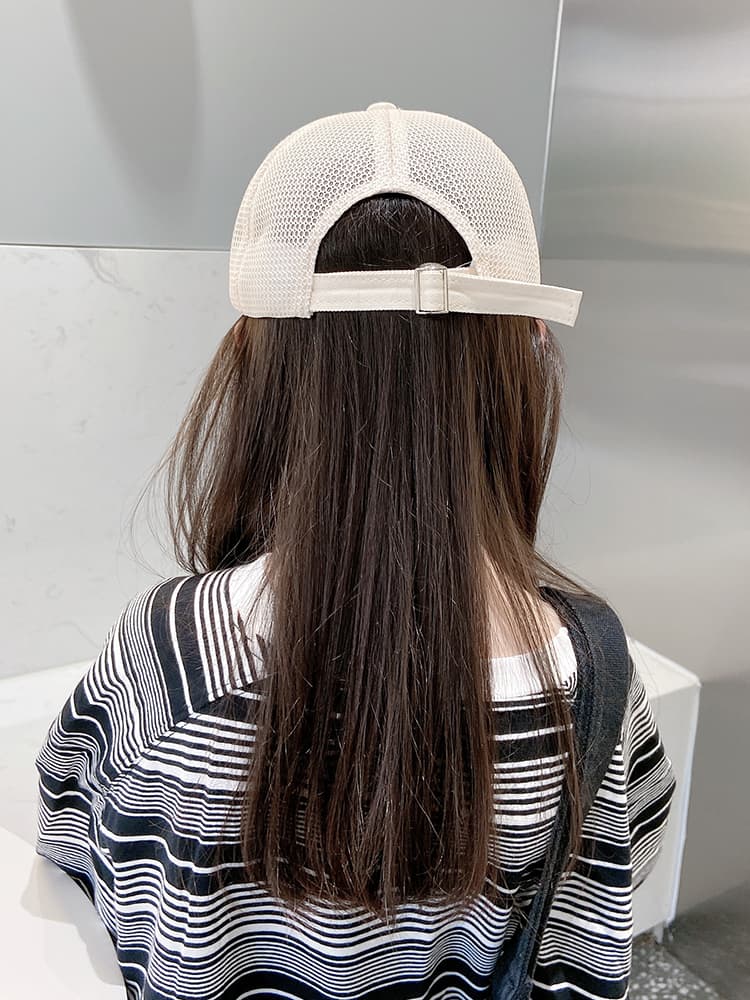キッズ帽子 都市ロゴメッシュキャップ